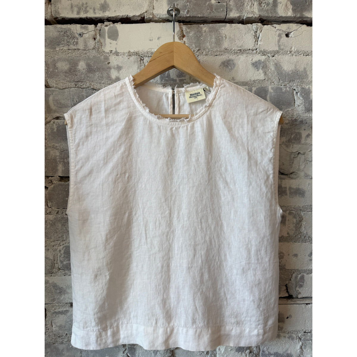 Hartford Women's Howi Woven Top - White Gray