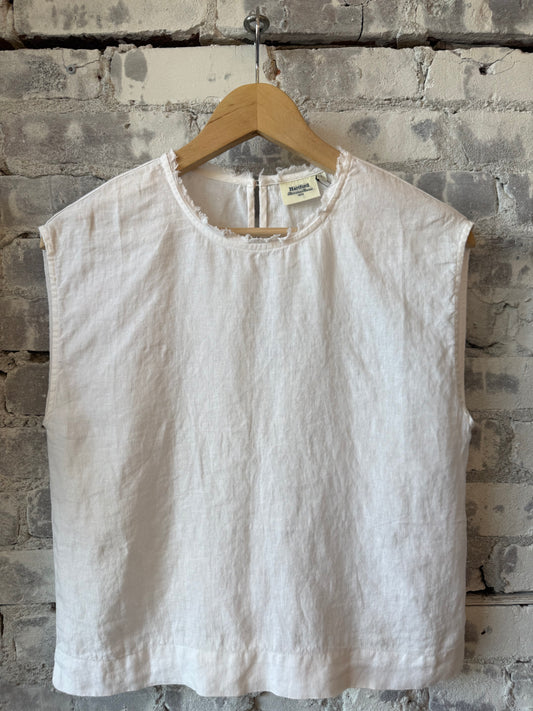 Hartford Women's Howi Woven Top - White Gray