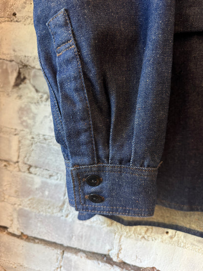 Presidents Camping Cotton/Wool Shirt - Denim Dark Slate Gray