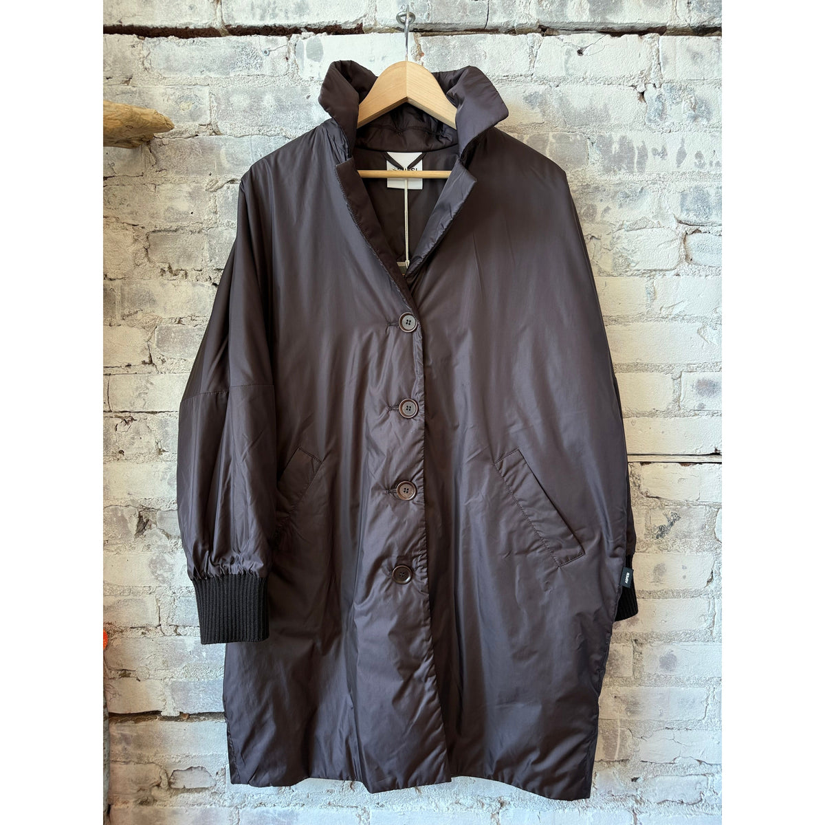 Aspesi Kimono Coat - Brown Dim Gray