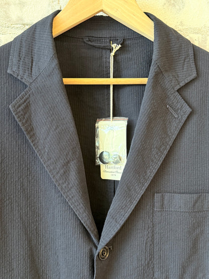 Julian Woven Jacket - Navy