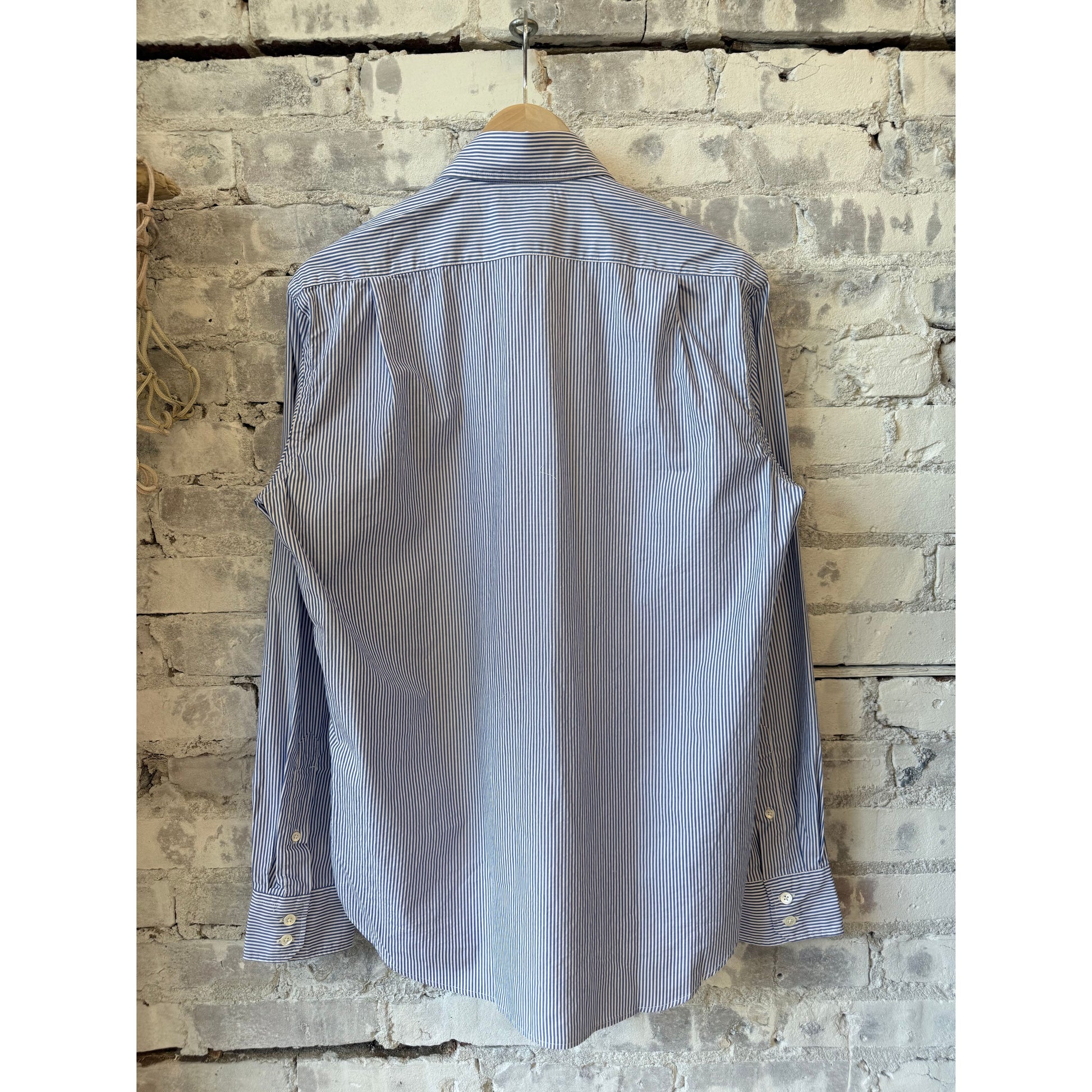 Paul Woven Shirt - Blue/White - DUNE + SALT