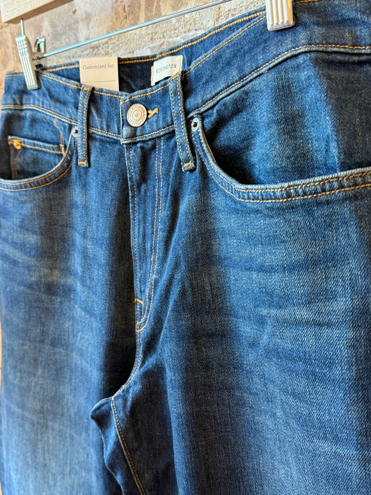 Ace Rivington Harlan Straight Comfort 12oz Jeans - Dirty Classic Steel Blue