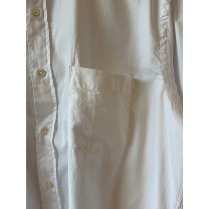 Men's white Paul woven shirt by Hartford Men's, featuring a classic woven fabric and casual fit for stylish everyday wear.