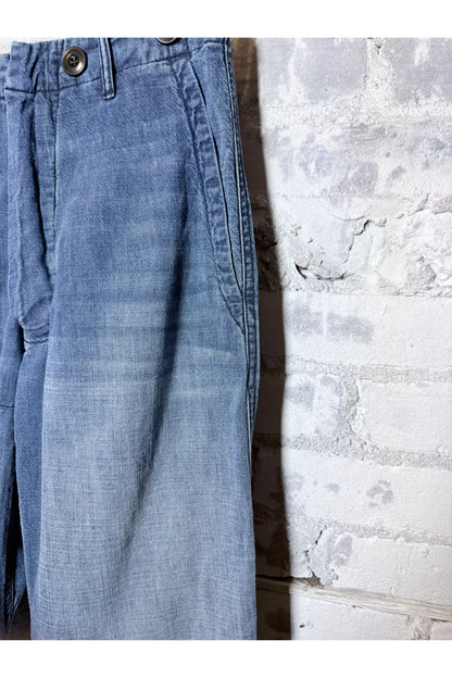 INDIGO FRENCH/SAILORS PANT - Indigo 2 - DUNE + SALT