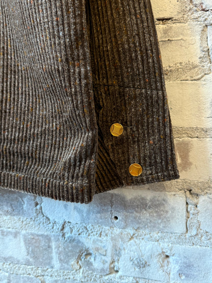 Donegal Corduroy Barn Jacket - Rustic Brown