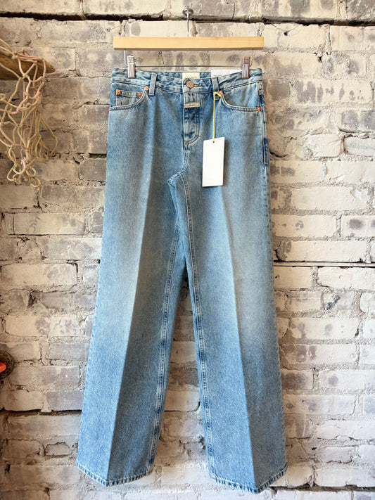 Closed Women's Gillan Wide Jeans – Light Blue Gray