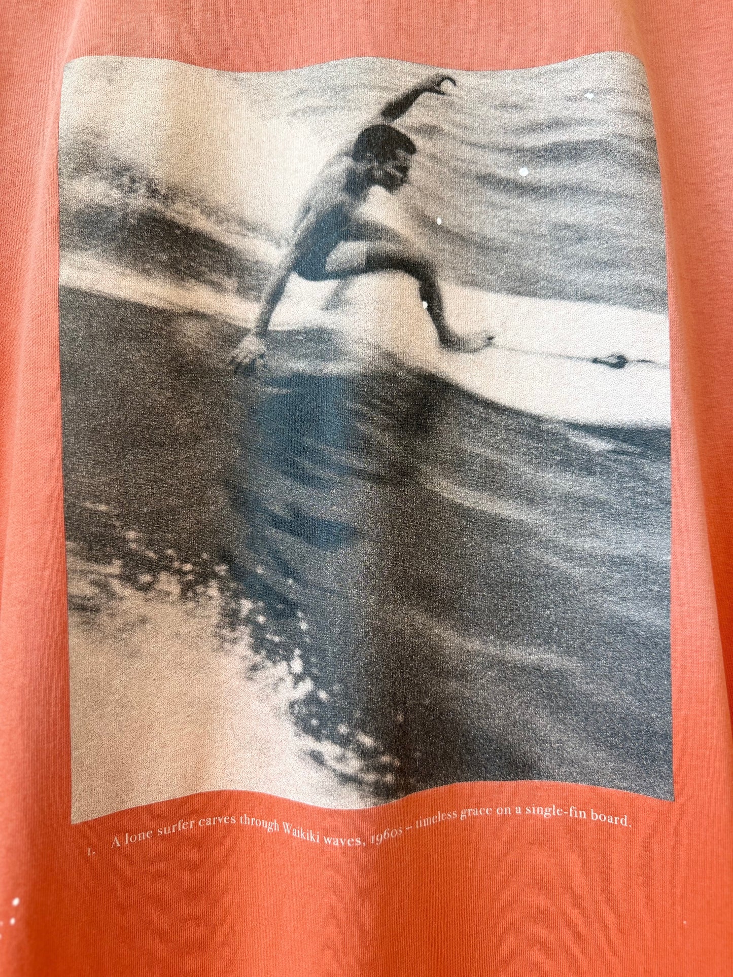 P's Jersey Mr. Surfer Painter T-Shirt - Mandarine - DUNE + SALT