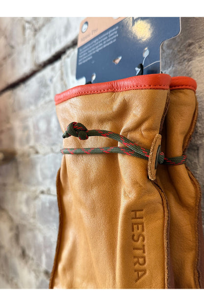 Wakayama 5-Finger Glove - Cork/Brown