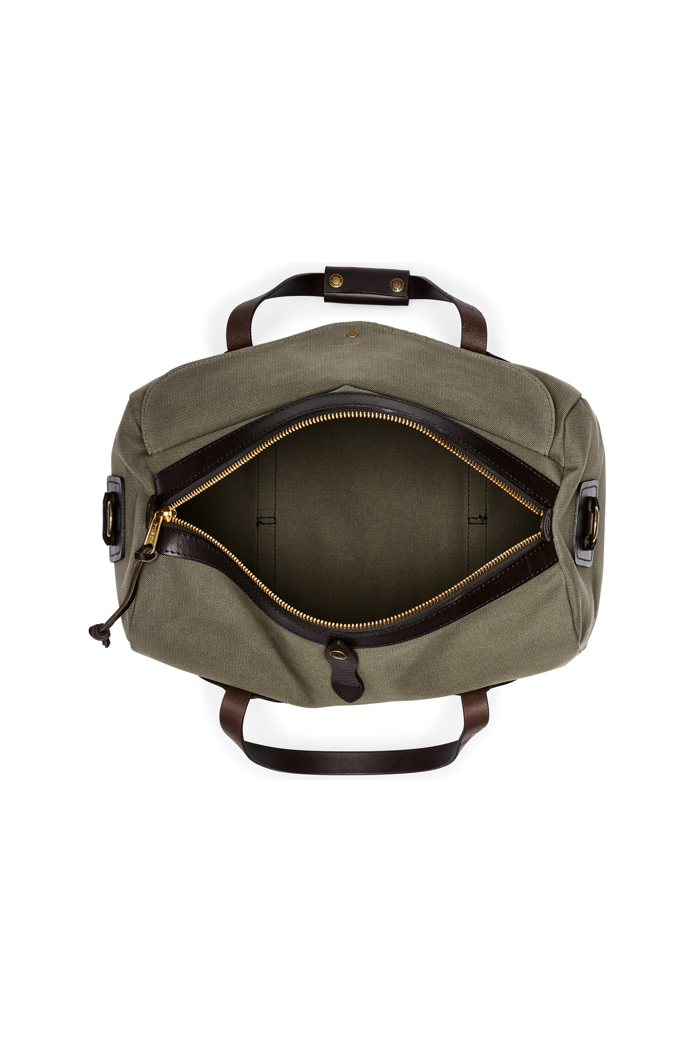 Small Rugged Twill Duffle - Otter Green - DUNE + SALT
