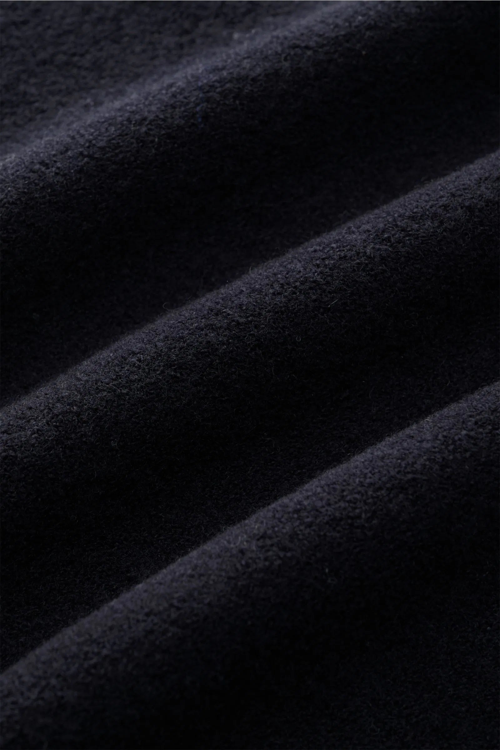 Cotton/Wool Crewneck Jumper - Navy - DUNE + SALT