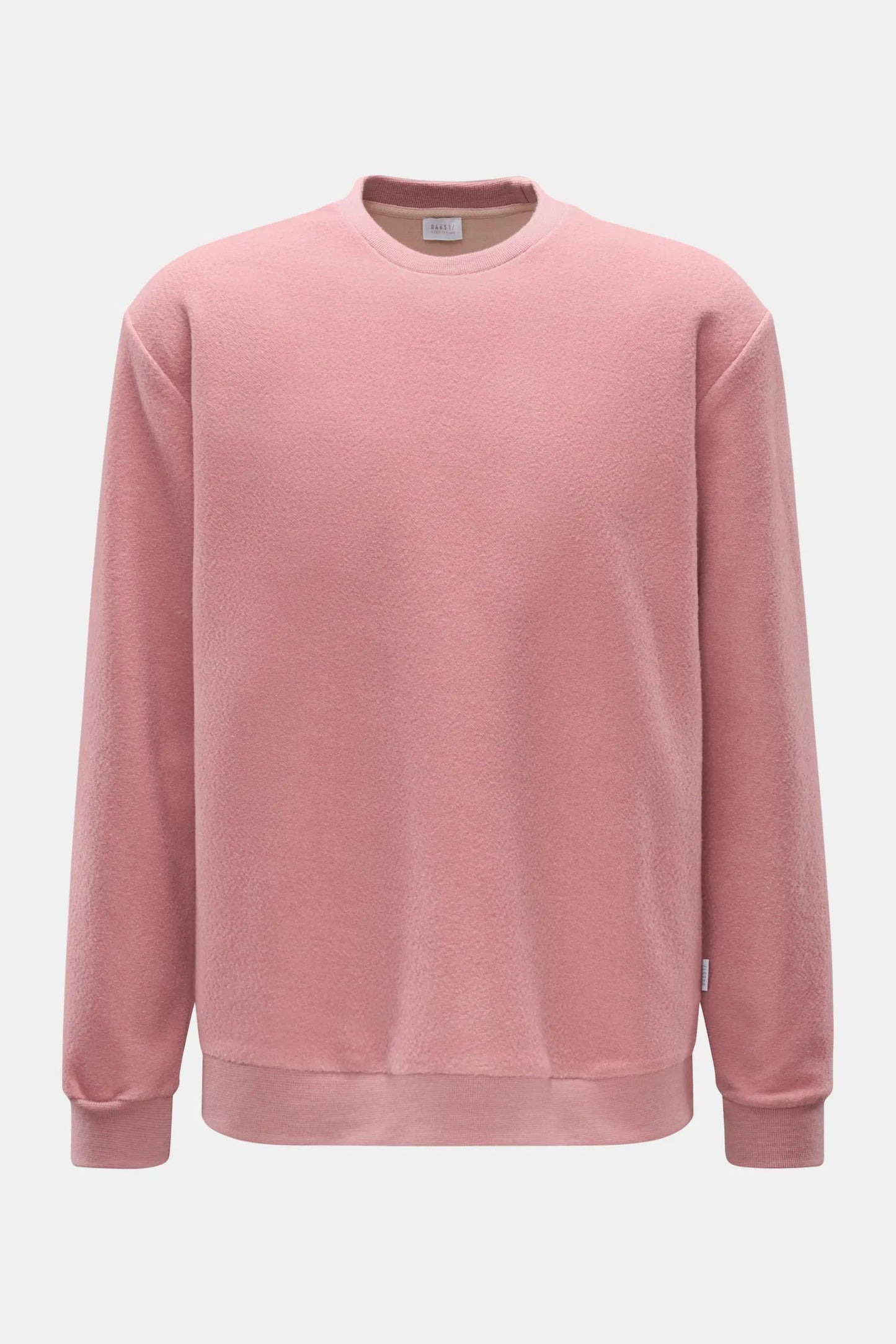 Cotton/Wool Crewneck Jumper - Blush - DUNE + SALT