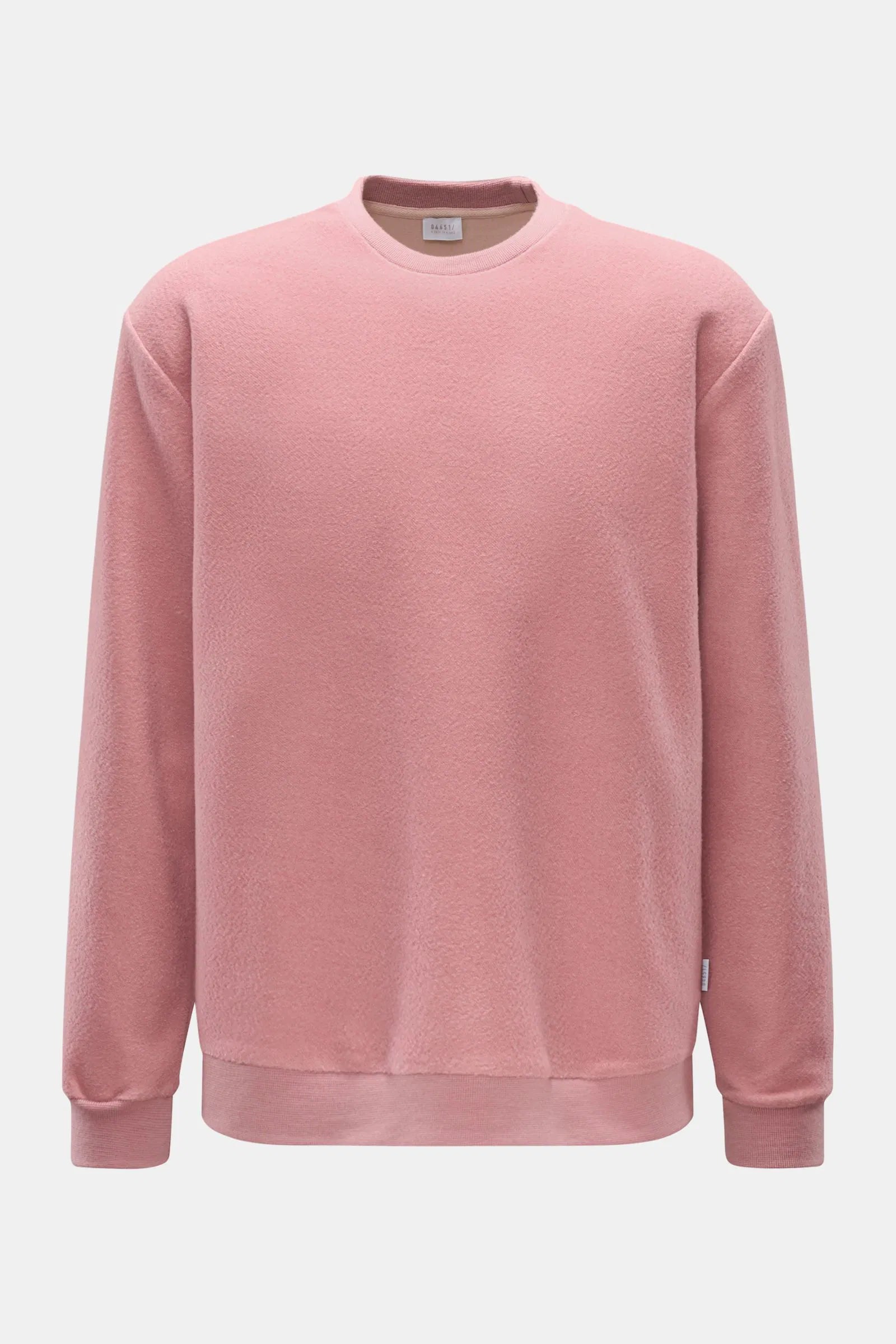 Cotton/Wool Crewneck Jumper - Blush - DUNE + SALT