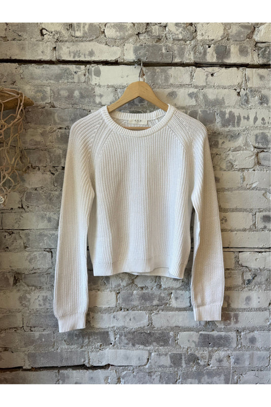 Raleigh Pullover - White - DUNE + SALT