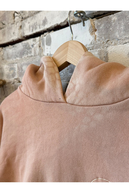 Lunasalt Sea-Washed Hoodie - Blush Pink