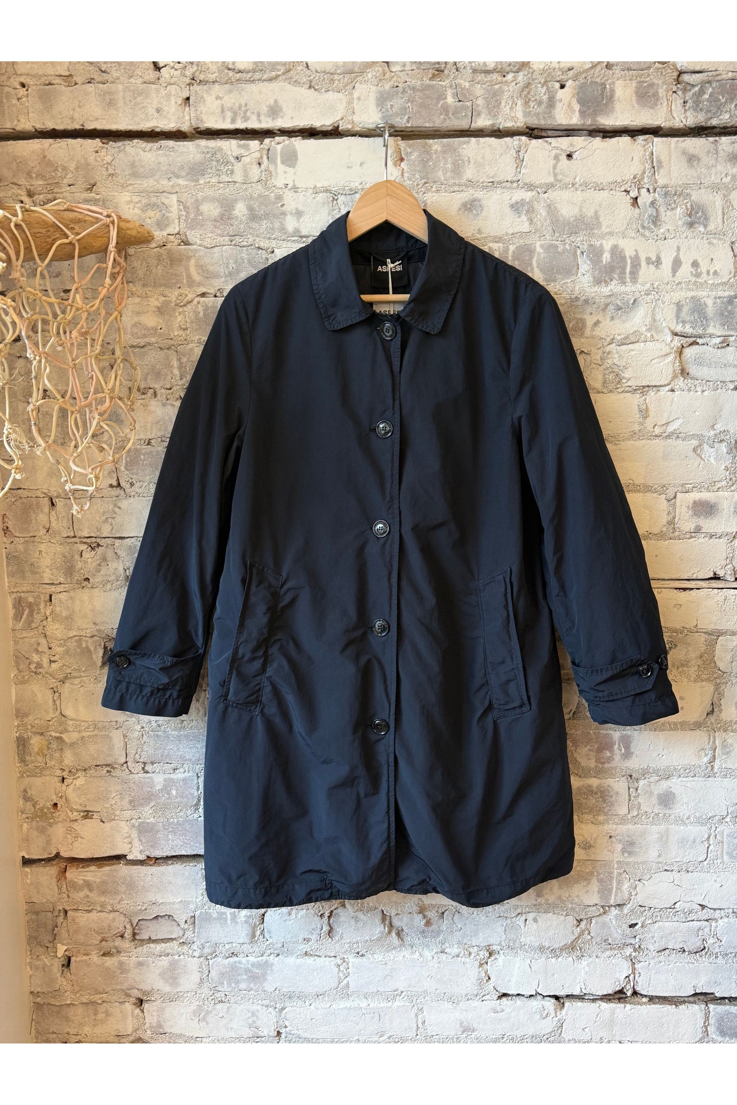 Women's 2-in-1 Garment Dyed Car Coat - Navy - DUNE + SALT