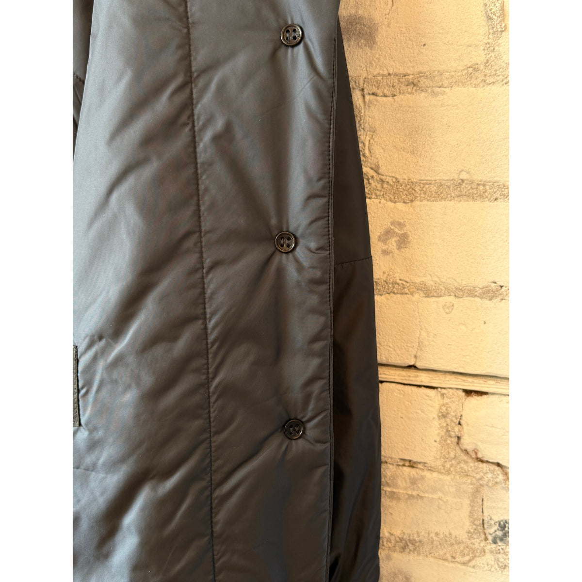 Aspesi Kimono Coat - Navy Dark Slate Gray