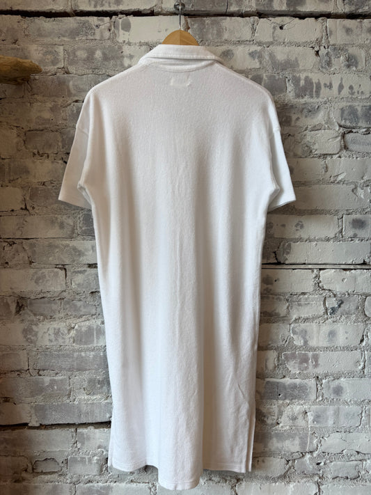 Tulba Knitted Dress - White