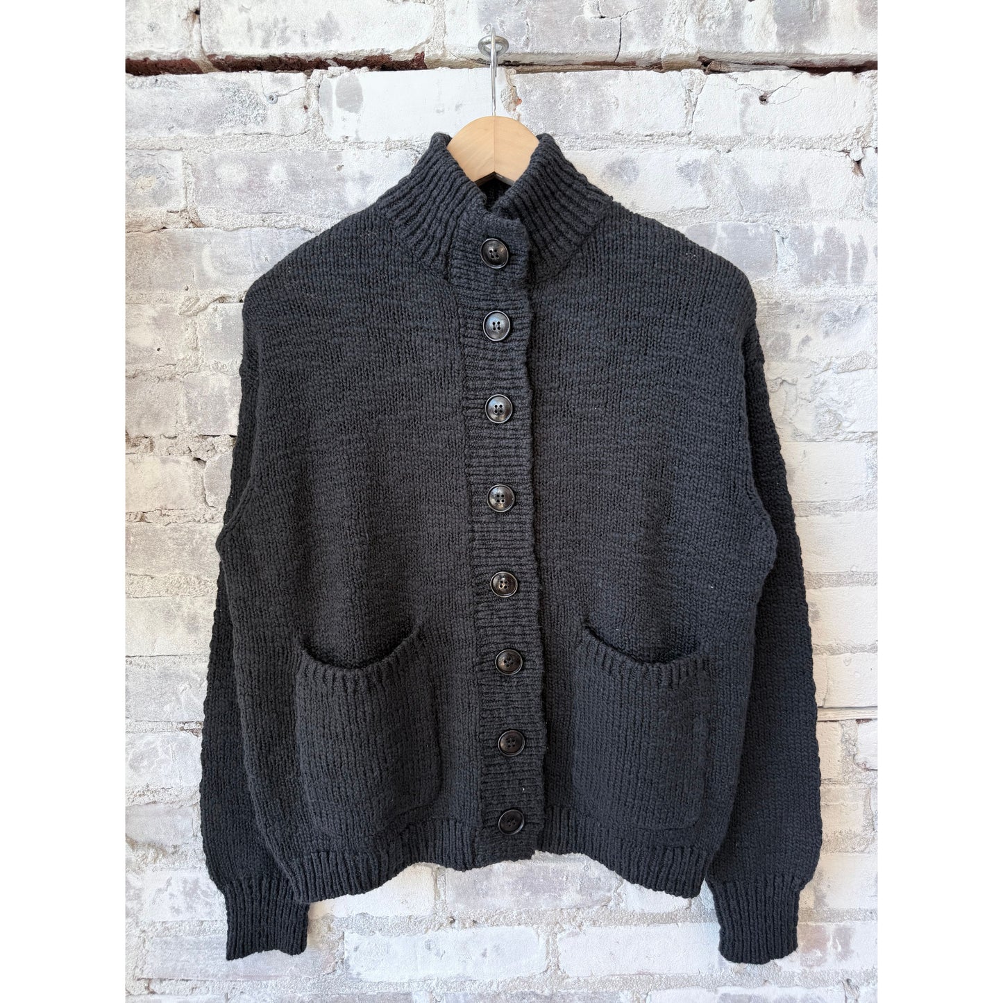 The Cardigan Sweater - Black - DUNE + SALT