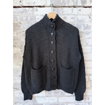 The Cardigan Sweater - Black - DUNE + SALT