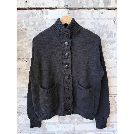 The Cardigan Sweater - Black - DUNE + SALT