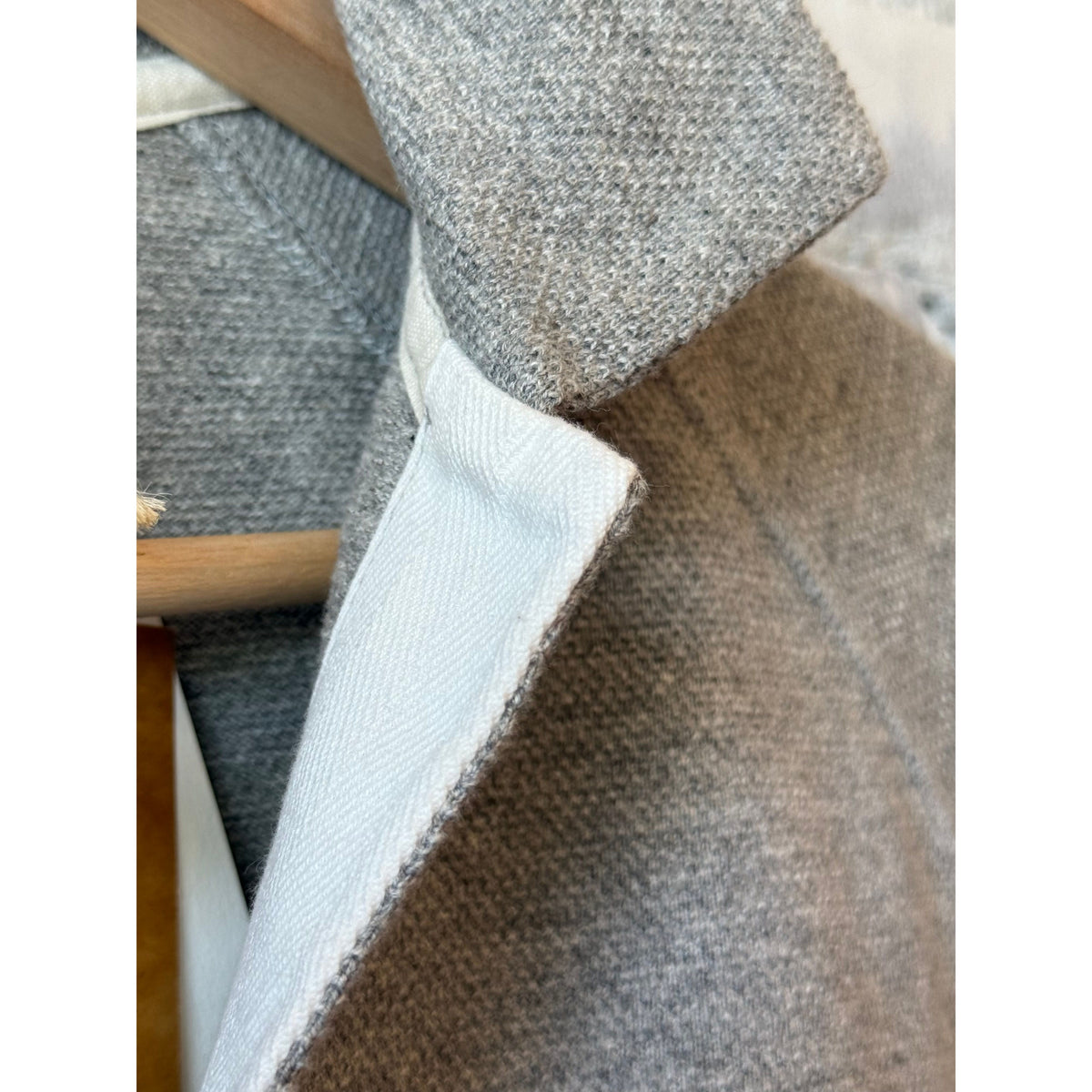 Kepani Raffy Pique Knit Polo Shirt - Lt Gray Dark Gray