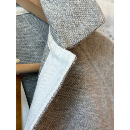 Kepani Raffy Pique Knit Polo Shirt - Lt Gray Dark Gray