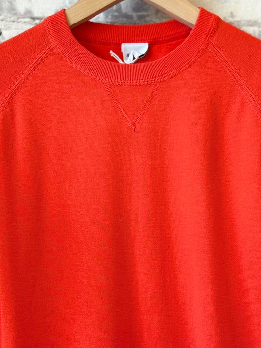 Cotton Crewneck Sweater - Orange - DUNE + SALT
