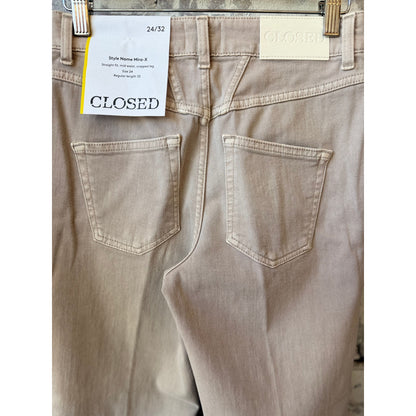 Mira-X Comfort Stretch Straight Jean - Clay Beige - DUNE + SALT