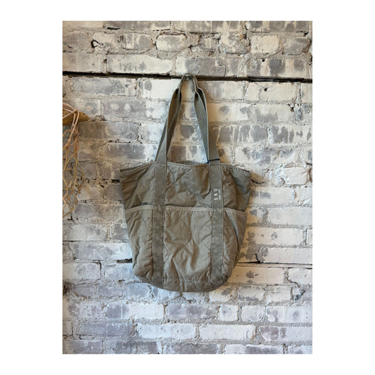 Quilted Tote Bag - Khaki - DUNE + SALT