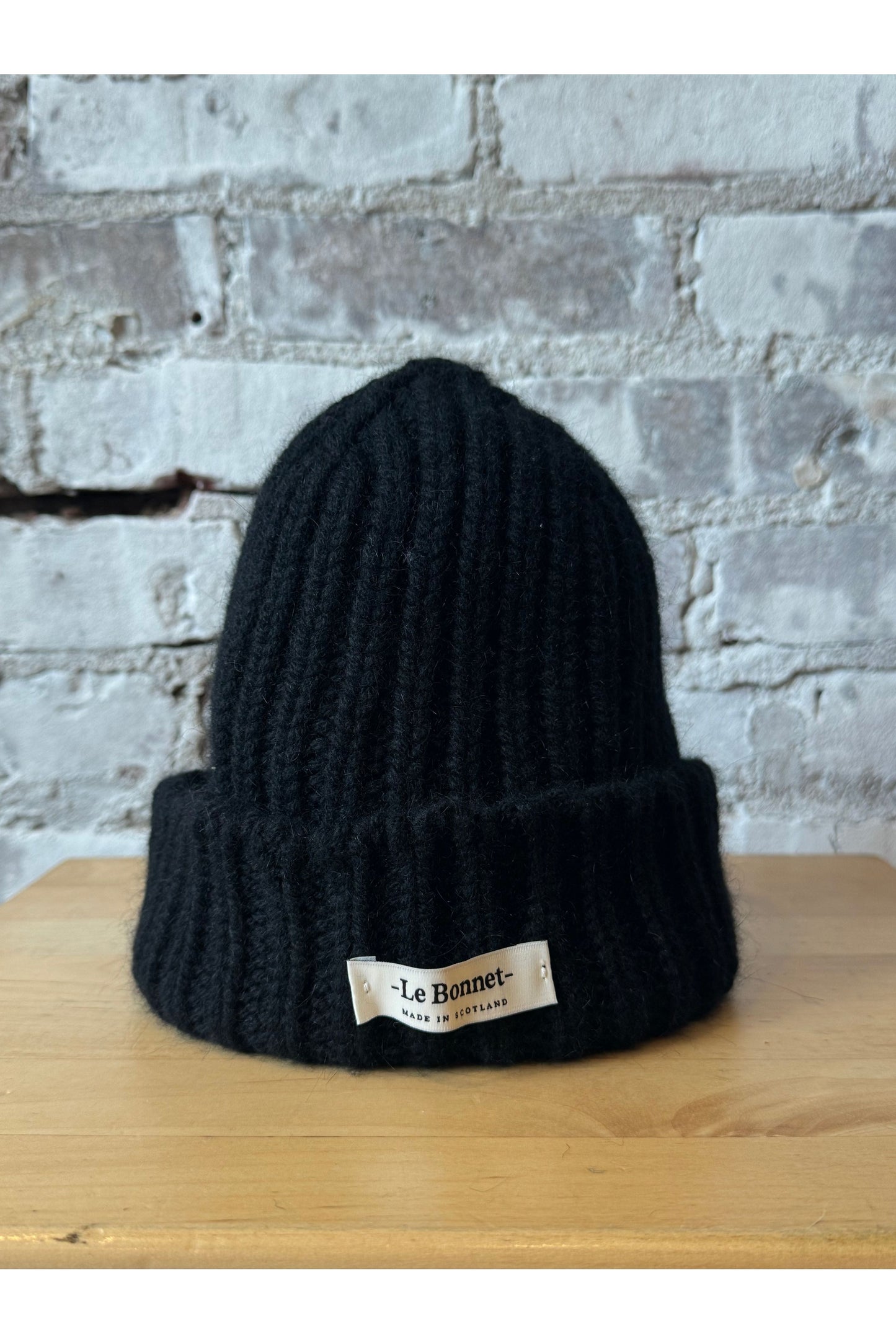 Le Bonnet Logo Beanie - Onyx - DUNE + SALT