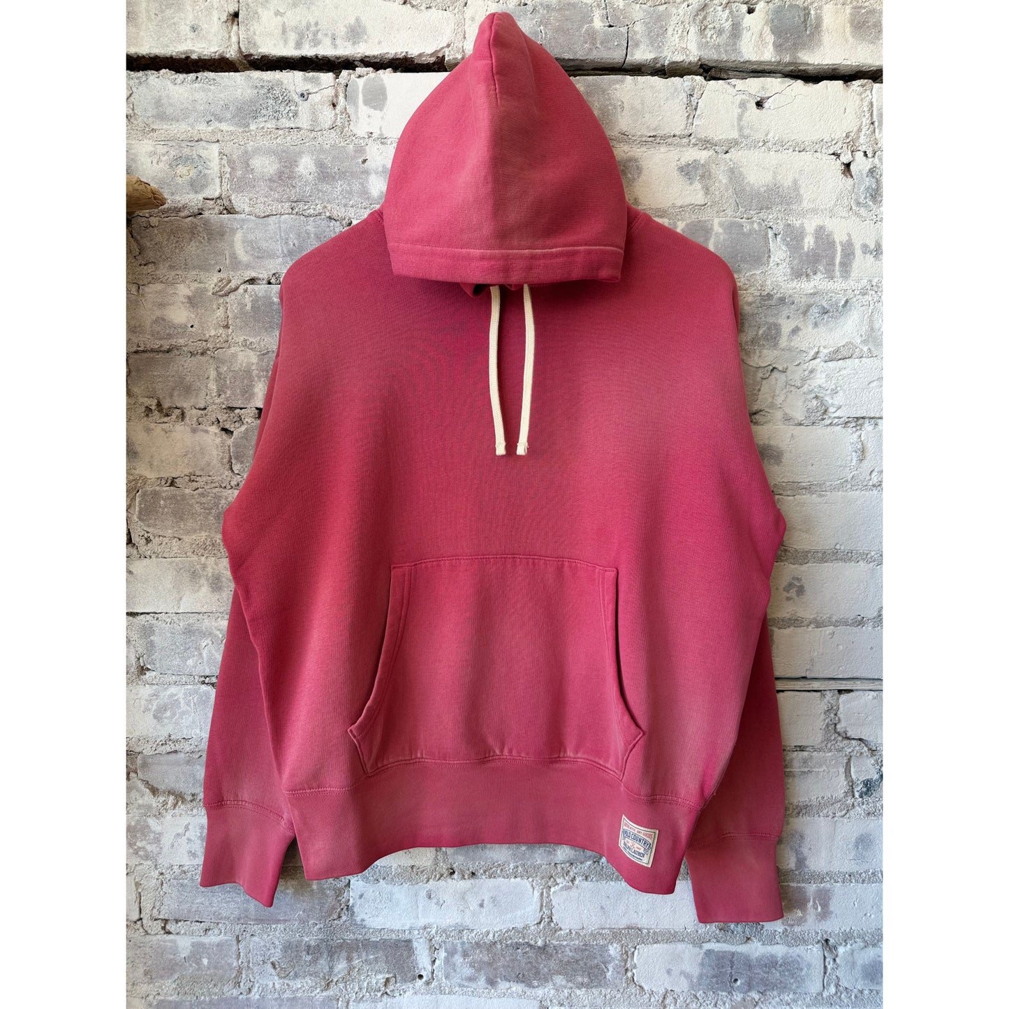 Vintage Fit Fleece Hoodie - Sunrise Red - DUNE + SALT