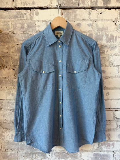 Cameron Woven Shirt - Medium Blue
