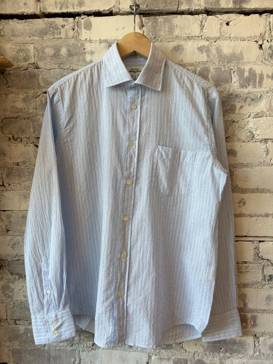 Paul Woven Shirt - Sky/Blue/White