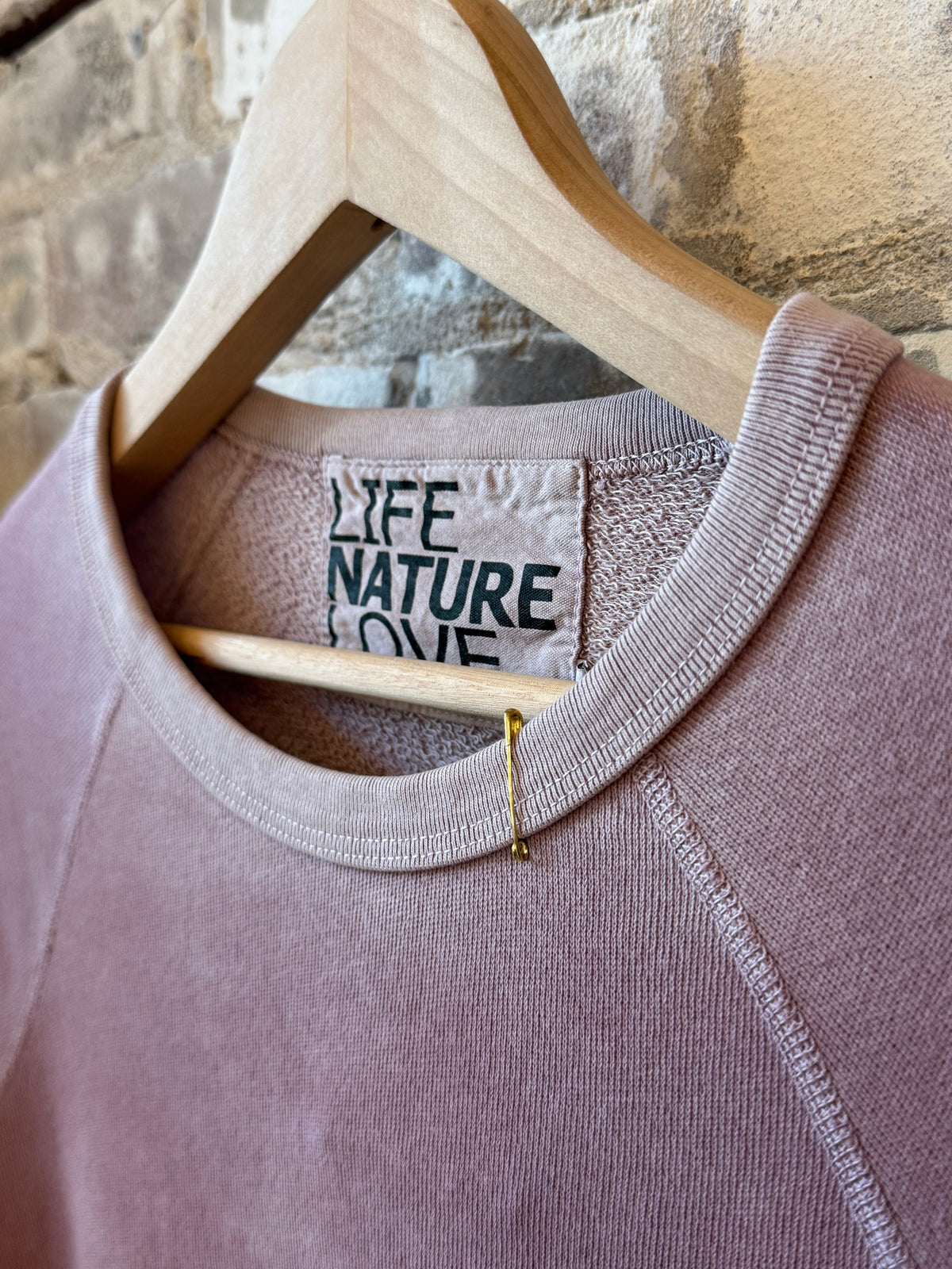 Women's Lucky Rabbits sweatshirt by Freecity featuring a makeup rabbit design on soft fabric.