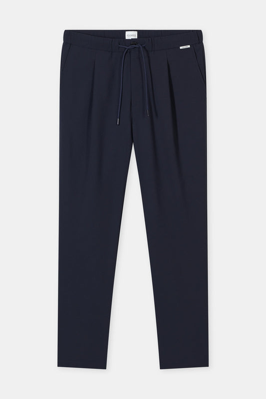 Closed Men's Vigo Seersucker Pant - Dark Night Dark Slate Gray