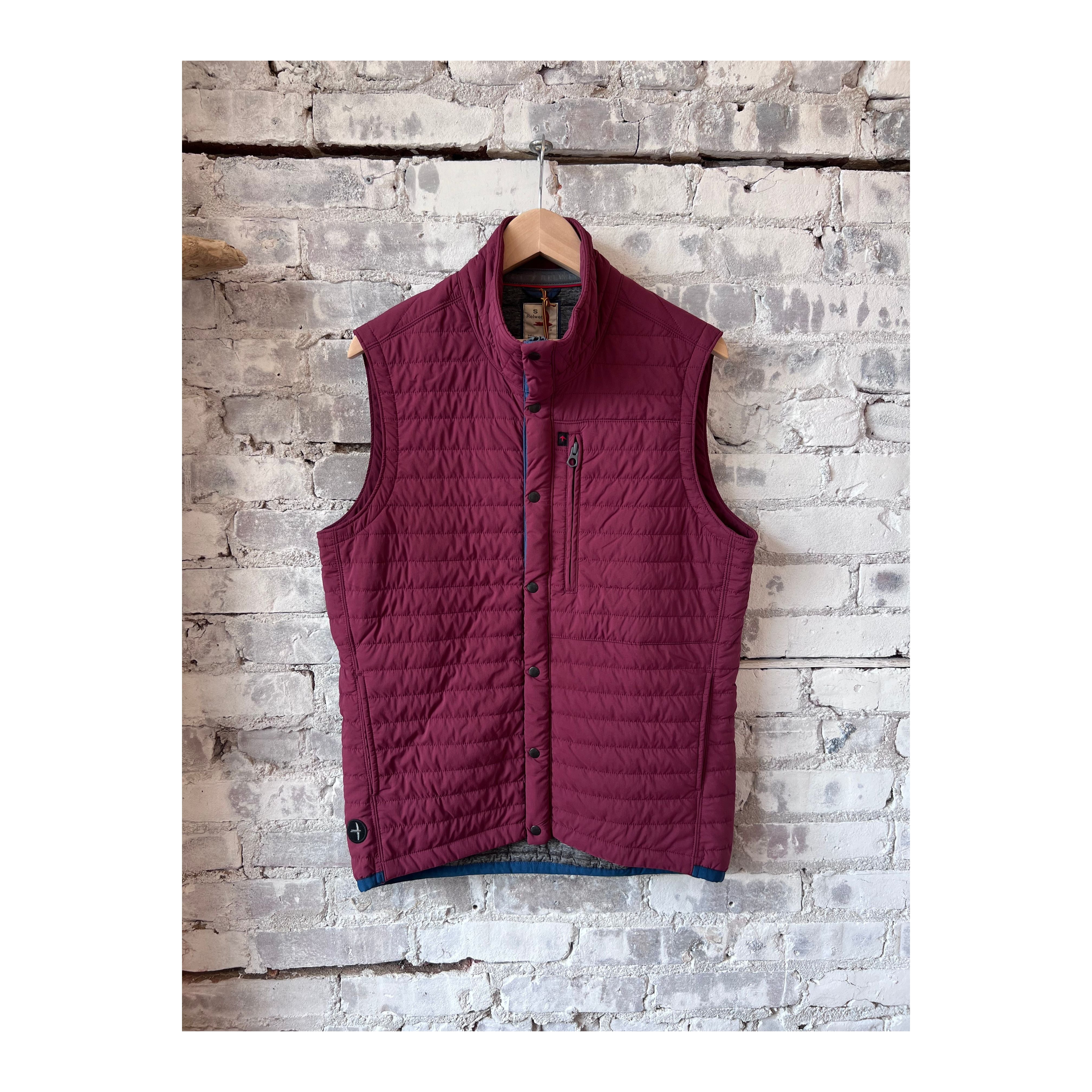 Windzip Vest - Burgundy – DUNE + SALT