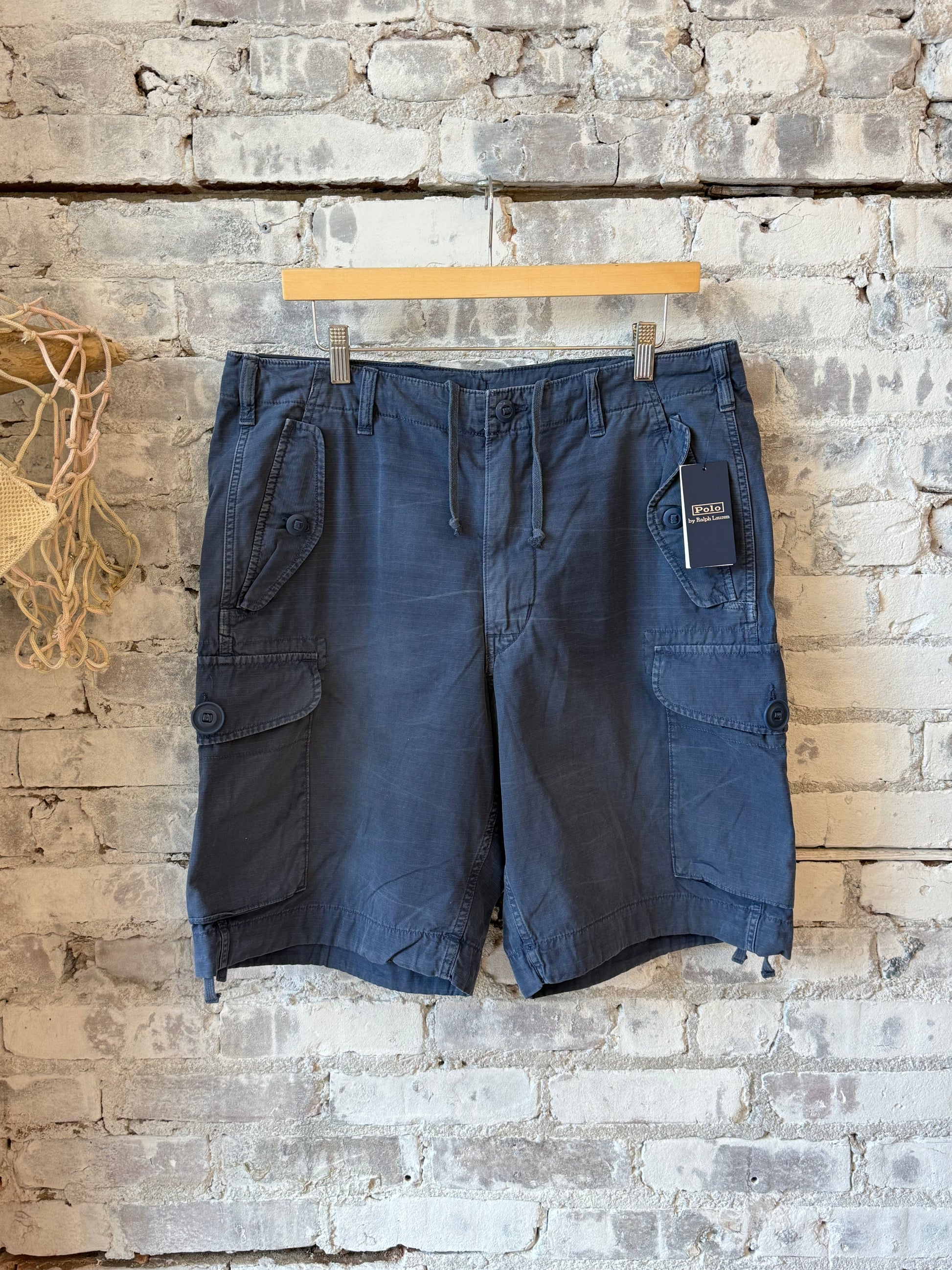 Ripstop Drawstring Cargo Short (8" Inseam) - Old Royal - DUNE + SALT