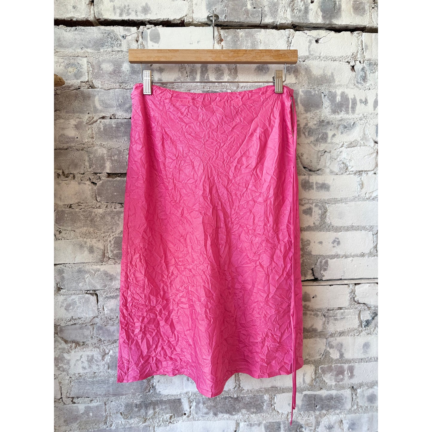 Crinkle Skirt - Bubblegum - DUNE + SALT