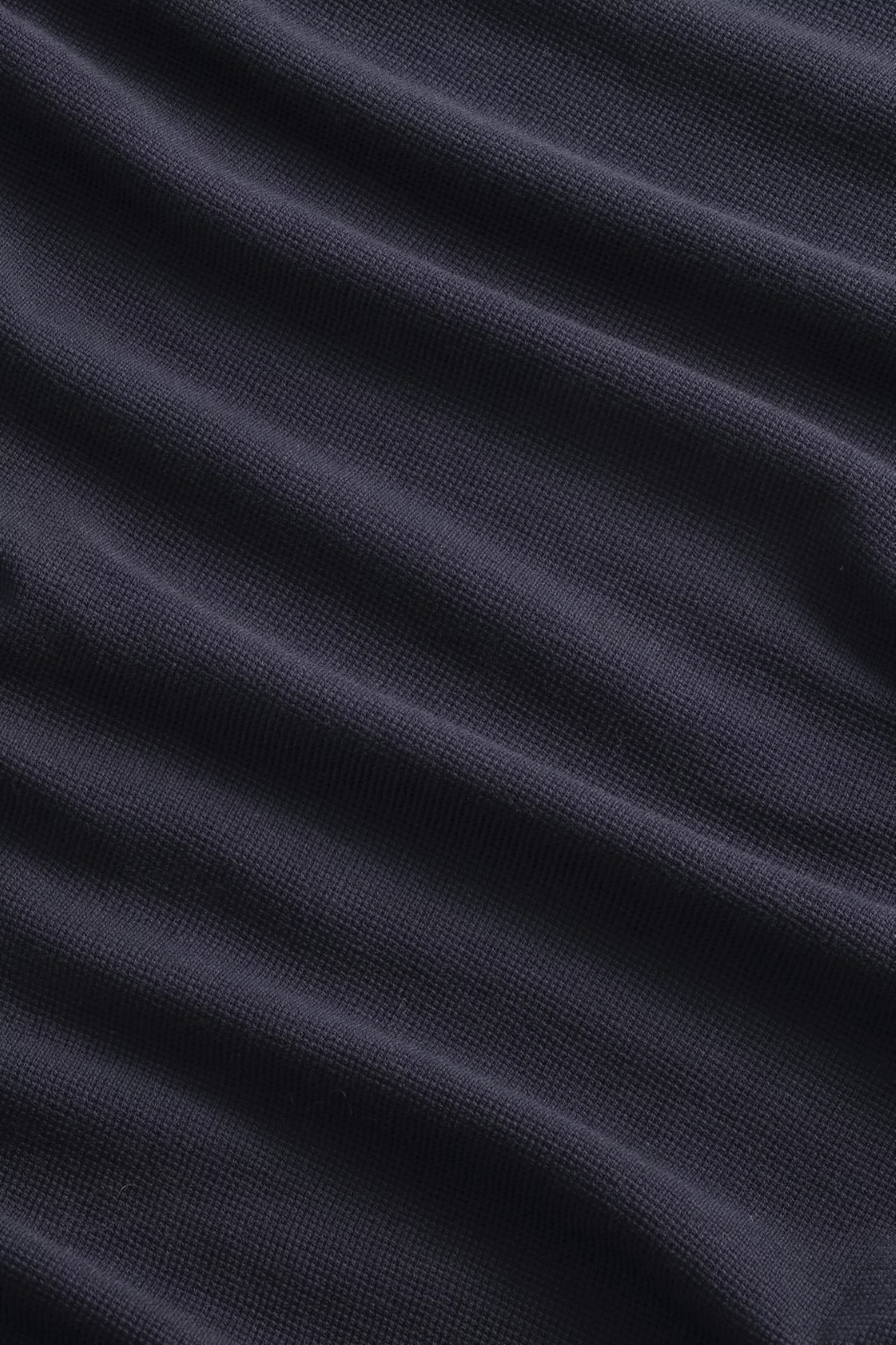 Clive Waffle Knit Tee - Navy Blue - DUNE + SALT