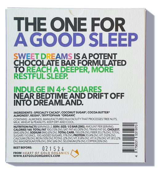 SWEET DREAMS a Potent, Functional & Delicious Chocolate Bar - DUNE + SALT