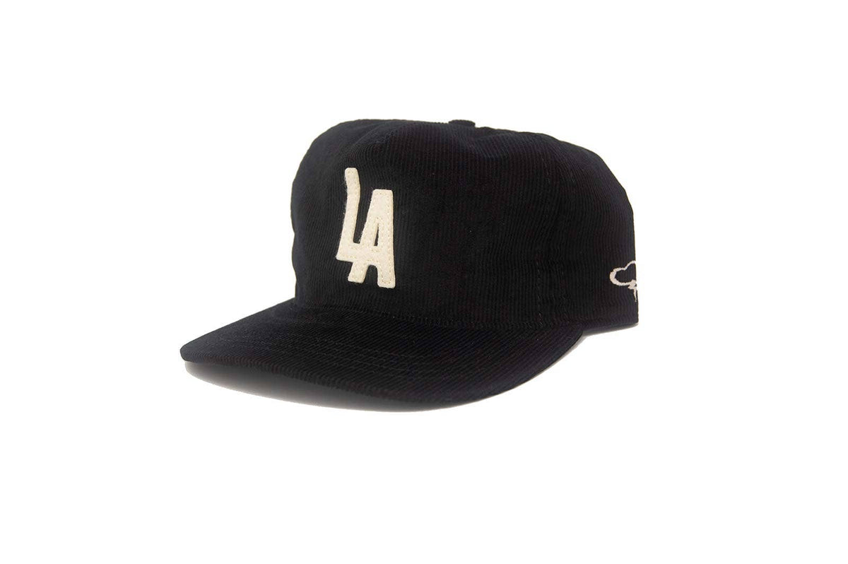 The Ampal Creative The Ampal Creative - LA CITY SERIES Black Corduroy - Snapback Black