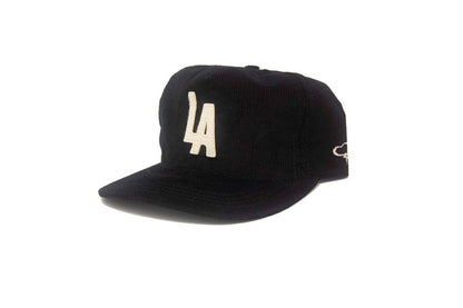 The Ampal Creative The Ampal Creative - LA CITY SERIES Black Corduroy - Snapback Black
