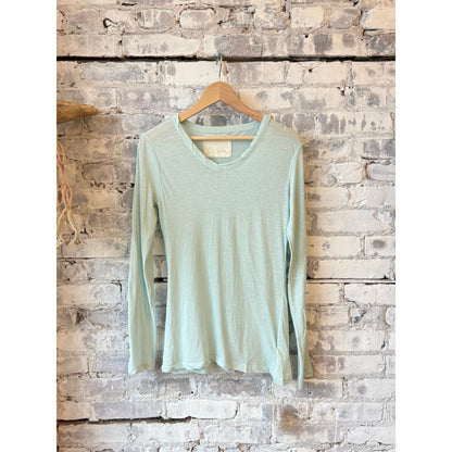 Hi-Soft Jersey LS Crew - Dusty Mint - DUNE + SALT
