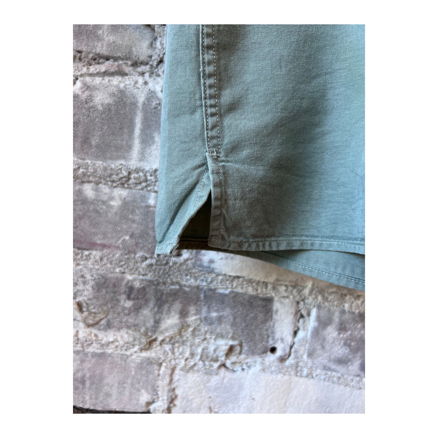 Palm Mc Pat Shirt - Faded Green - DUNE + SALT