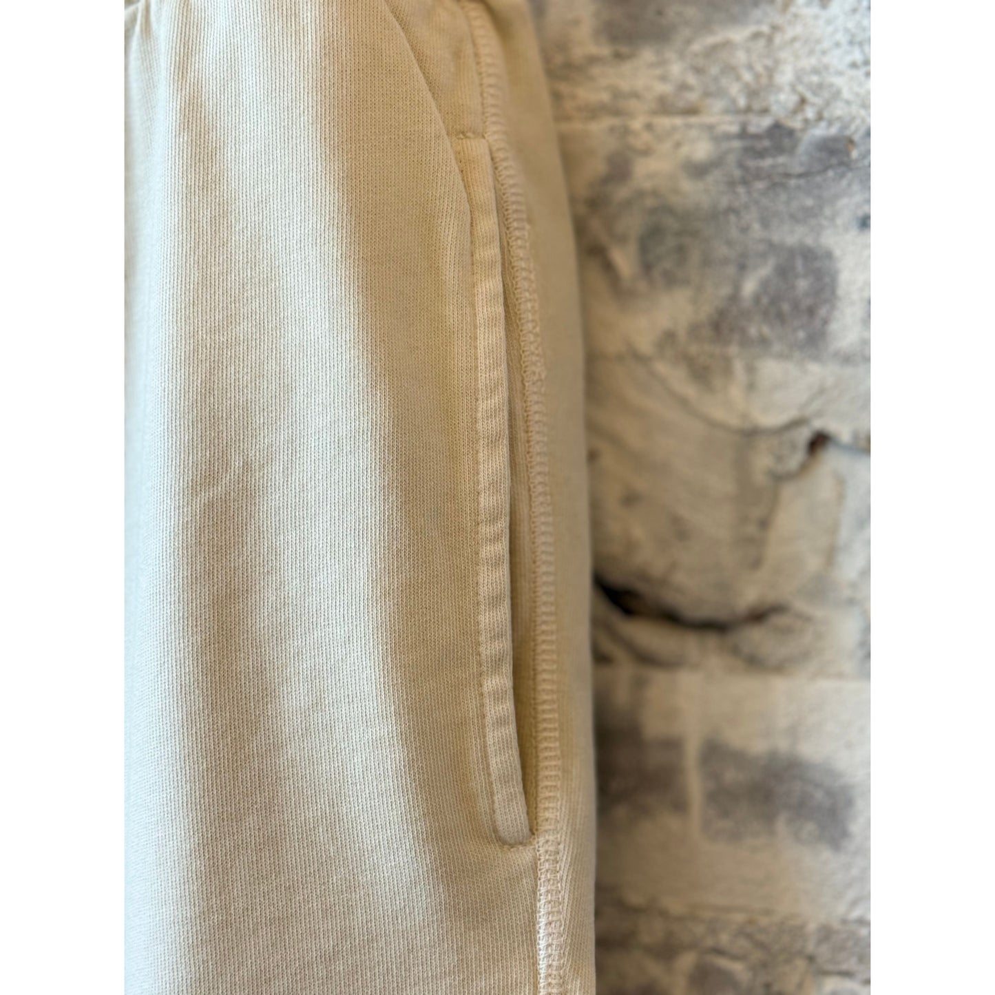 Light Fleece Bermuda Knitted Short - Stone - DUNE + SALT