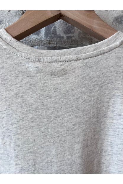 T-Shirt in Melange - Sabbia Beige - DUNE + SALT