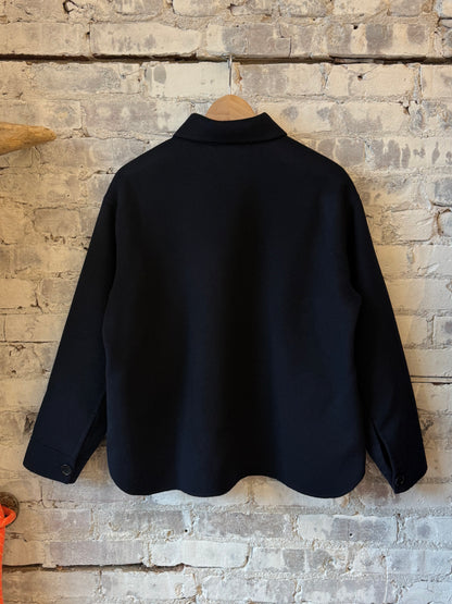 Double Wool Jacket - Blue