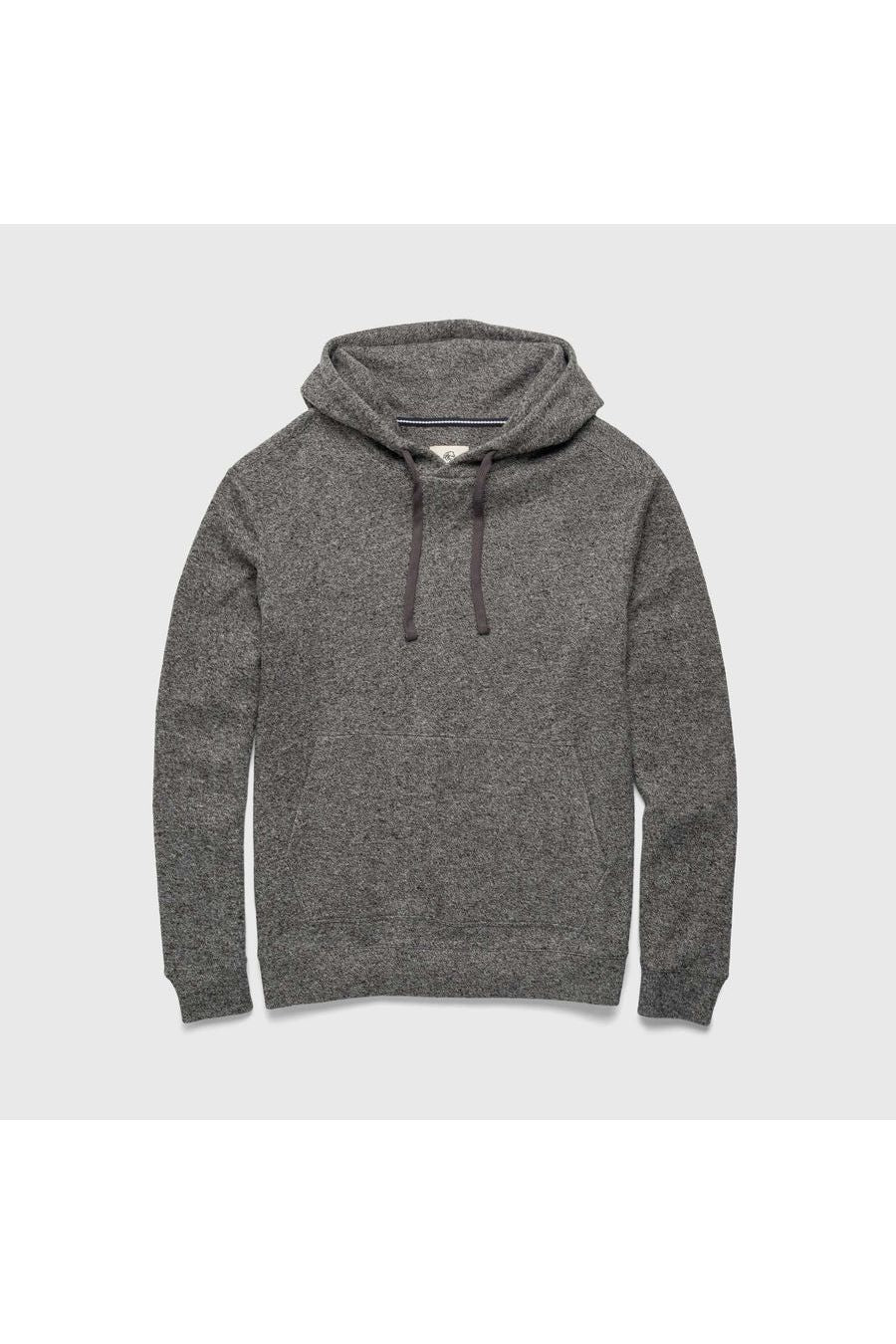 Justin Sweater Fleece Hoodie - Charcoal Heather - DUNE + SALT