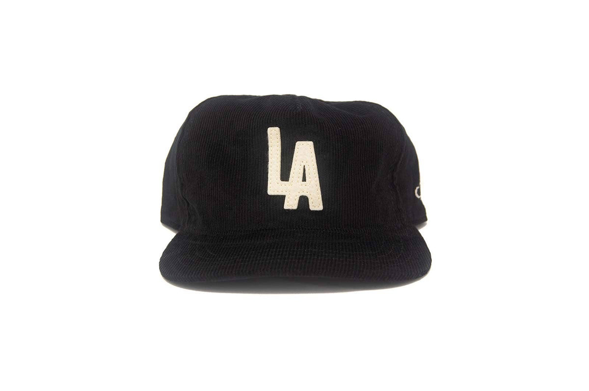 The Ampal Creative The Ampal Creative - LA CITY SERIES Black Corduroy - Snapback Black